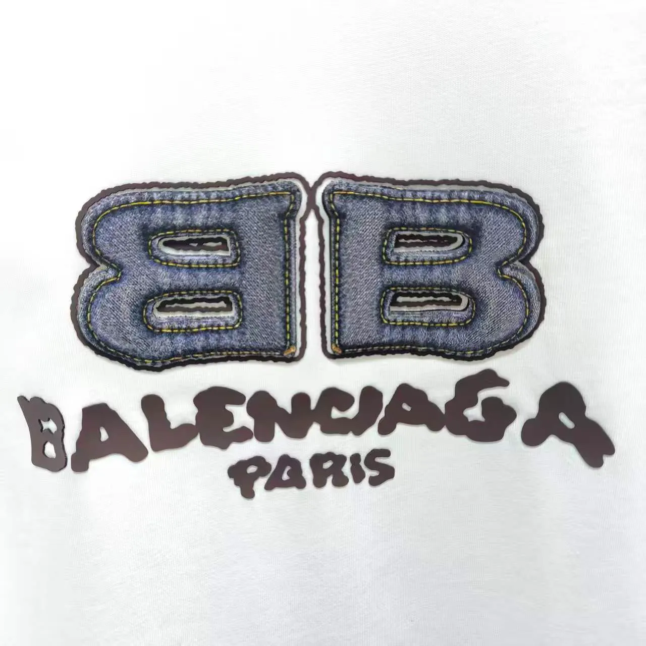 Bal* 2026 New Arrival logo t Same Style Size S M L XL XXL Black White